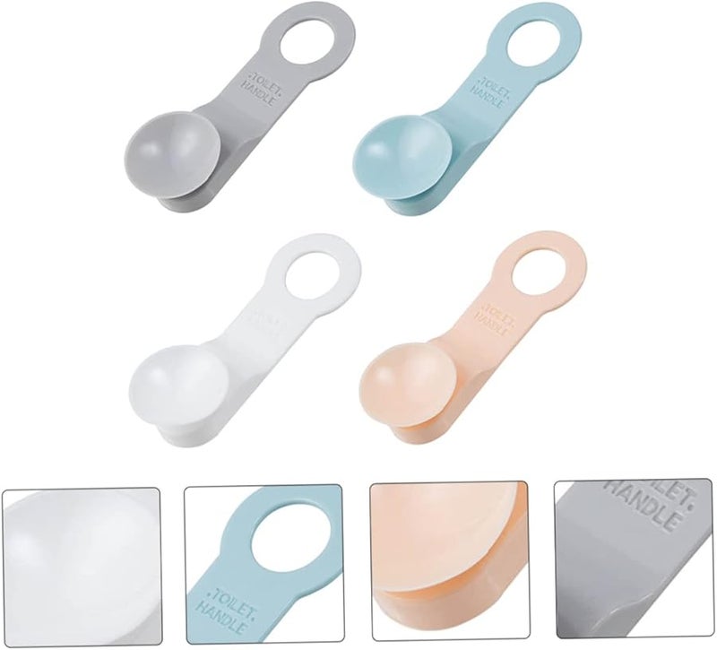 Assorted Color Toilet Seat Lifter Handle Easy To Use Suction Lid Cover - Image 4